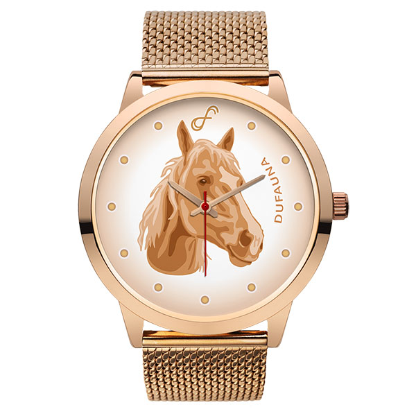  DuFauna Designs - Horse Rose Gold