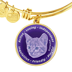  DuFauna Designs - Cat Collection: Characteristics Bracelets