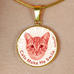  DuFauna Designs - Cat Collection: Smiles Necklaces