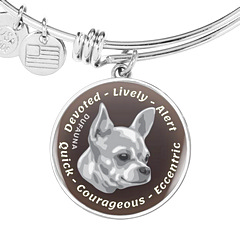  DuFauna Designs - Chihuahua Collection: Characteristics Bracelets