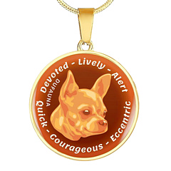  DuFauna Designs - Chihuahua Collection: Characteristics Necklaces
