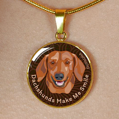  DuFauna Designs - Dachshund Collection: Smiles Necklaces