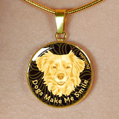  DuFauna Designs - Dog (MIxed Breeds) Collection: Smiles Necklaces