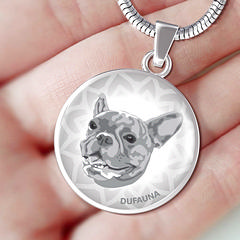  DuFauna Designs - French Bulldog Portrait Necklaces