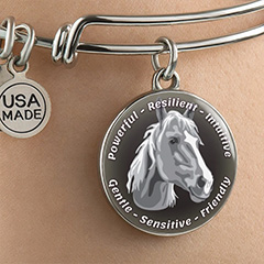  DuFauna Designs - Horse Collection: Characteristics Bracelets