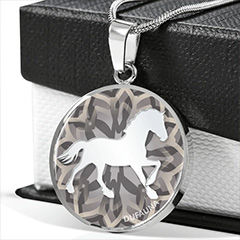  DuFauna Designs - Horse Silhouette Necklaces