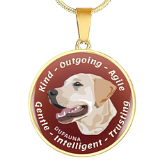  DuFauna Designs - Labrador Retriever Collection: Characteristics Necklaces