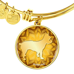  DuFauna Designs - Yorkie (Yorkshire Terrier) Silhouette Bracelets